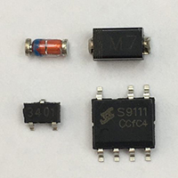 DIODE, TRANSISTOR, IC